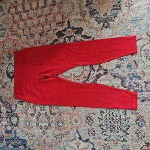 EUC Lululemon Align High-Rise Pant 28" Dark Red
